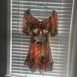 Adorable multi color dress